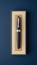 Midnight Blue Fountain Pen Velvet Case